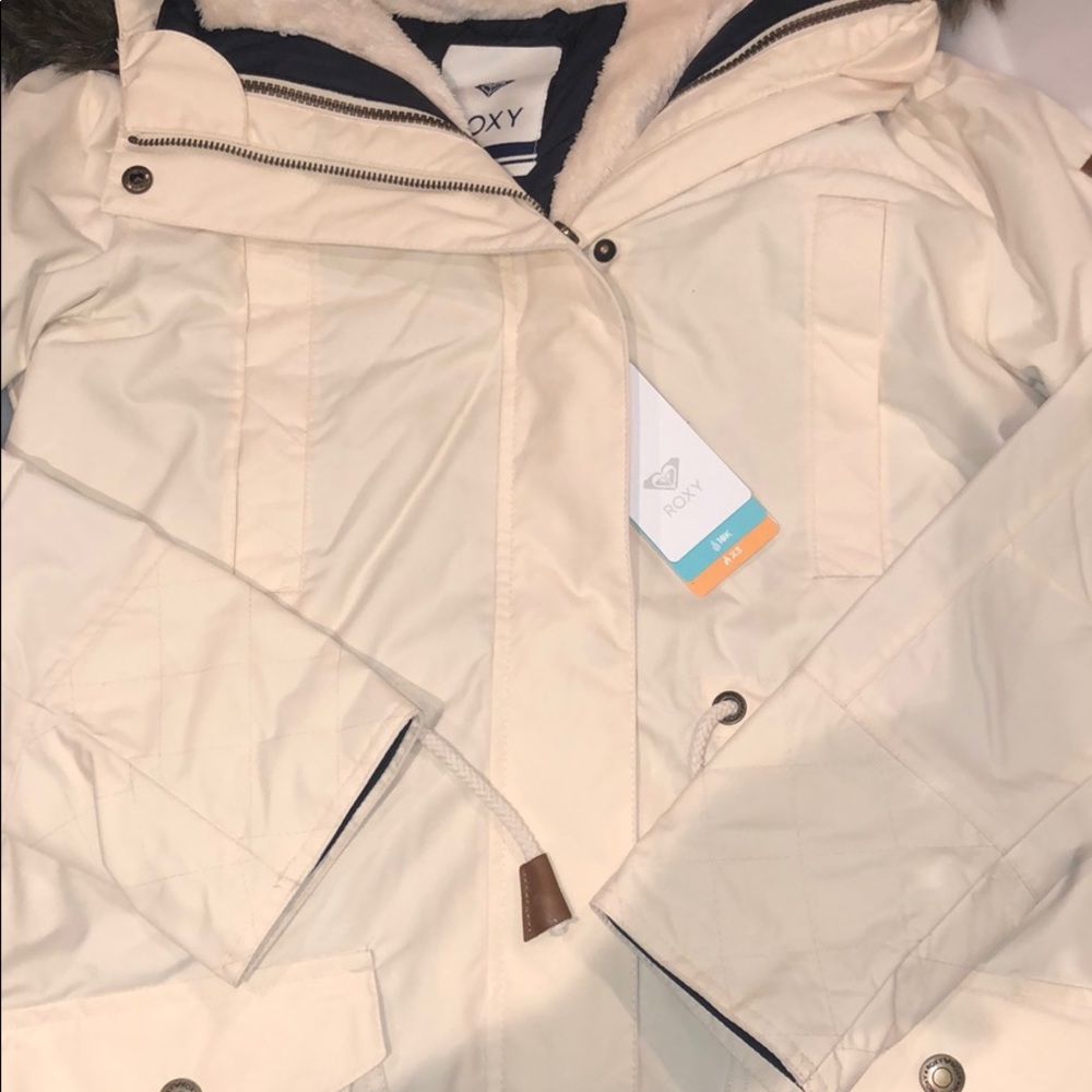 🔥Roxy Amy Waterproof Parka Winter Snow Jacket NWT - Picture 6 of 12
